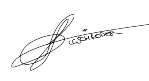 Handtekening Leon ©Leon Schroder